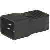 Napájací konektor PREMIUMCORD 230V pre kábel (samec, IEC C20) cs220m16 PremiumCord