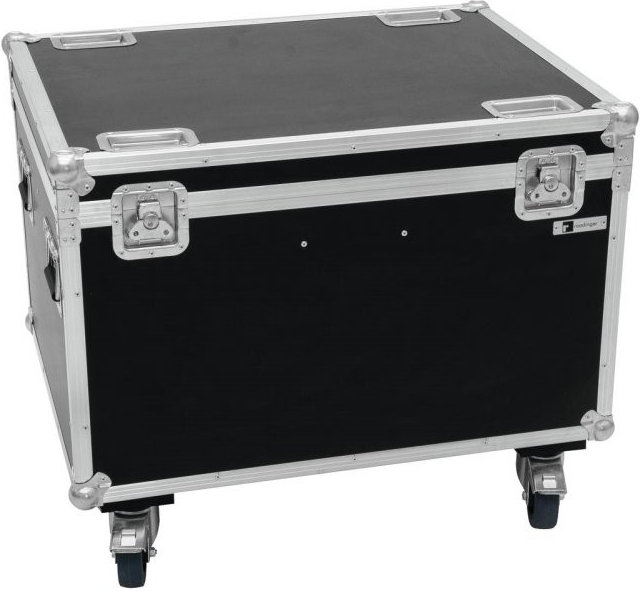 Roadinger Flightcase pro 4x LED THA-100F/THA-120PC na kolečkách