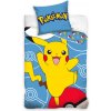 Carbotex Detská posteľná bielizeň Pokémon Pikachu a Pokéball