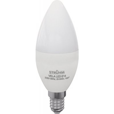 Strühm LED žiarovka VELA LED E14 8W Warm White 3851