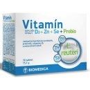 Biomedica Vitamín D3+Zn+Se+Probio 30 tabliet