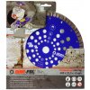 Fialový diamantový rezný kotúč, 230 × 22,2 × 10 mm – MAR-POL M08768