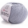 Pletacia priadza Jeans 50 g - (46) šedá holubia