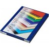 Viazací kryt Eurosupplies predný priehľadný Prestige A4, 100ks, modrý, 200mic