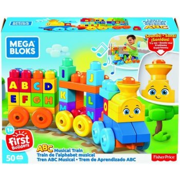 Mega Bloks ABC vláčik s hudbou