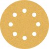 Bosch Brúsny papier EXPERT C470 s 8 otvormi pre excentrické brúsky, 115 mm, zrnitosť 60, 5 ks 2608900795