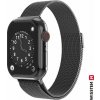 SWISSTEN milánský tah řemínek pro Apple Watch 38-40 mm černá 46000201