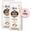 Brit Fresh Turkey with Pea Adult Fit & Slim 2 x 12 kg