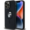 Karl Lagerfeld Liquid Silicone Karl and Choupette Magsafe iPhone 14 Pro Max Black KLHMP14XSCMKCRHK