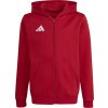 adidas | Entrada 26 Full Zip Kids | červená| S(135-140cm)