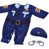 JOKO Policajný Uniforma s čiapkou + putá