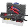 Sada KNIPEX 97 90 10 – lisovací sortiment pre koncové dutinky