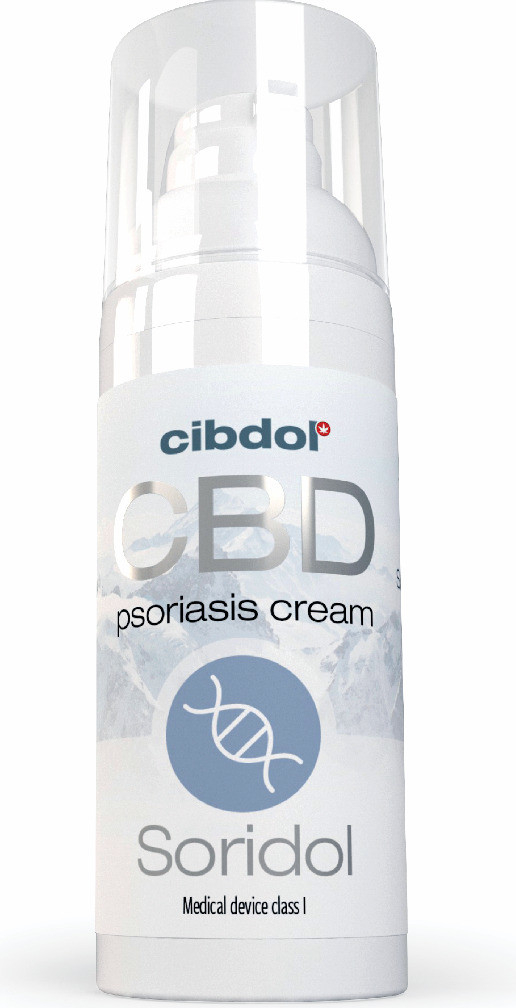 Cibdol Soridol CBD krém na lupienku 100 mg 50 ml