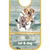 Zástera/Pončo na výtvarnú výchovu JUNIOR S8 - Cat & Dog