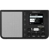 TechniSat STERNRADIO IR 2 0000/3967 internetové stolný rádio, internetové, AUX, Wi-Fi, internetové rádio, funkcia alarmu, možné znovu nabíjať, čierna; 0000/3967