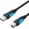 Vention VAS-A16-B500 USB-A -> USB-B, 5m, černý