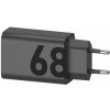MC-682N Motorola USB-C 68W GaN cestovná nabíjačka Black (Service Pack - originálny diel)