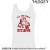 Tielko RANGER® - motív SANTA BEER Biela 4XL