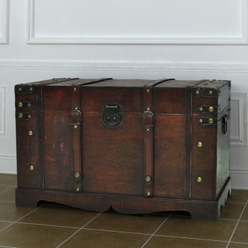 Dekorhome Vintage veľký drevený kufor od 125,4 € - Heureka.sk