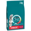 Purina ONE GK BIFENSIS Sterilcat s hovadzm a psenici 3 kg