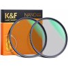 K&F Concept 82 mm čierny difúzny 1/4 a 1/8 filter Kit Dream Cinematic Effect – Nano-X 19528