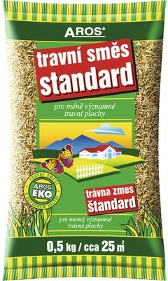 Trávna zmes Aros Eko Standard 0,5 kg