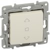 Legrand 764612 NILOÉ TLAČIDLO OVLÁDANIA ŽALÚZIÍ BÉŽOVÉ + predĺžená záruka na 3 roky