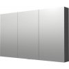 Zrkadlová skrinka Naturel 120x72 cm lamino šedostrieborná GALCA1120