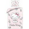 Halantex Obliečky z mikrovlákna 140x200 + 70x90 cm - Hello Kitty 