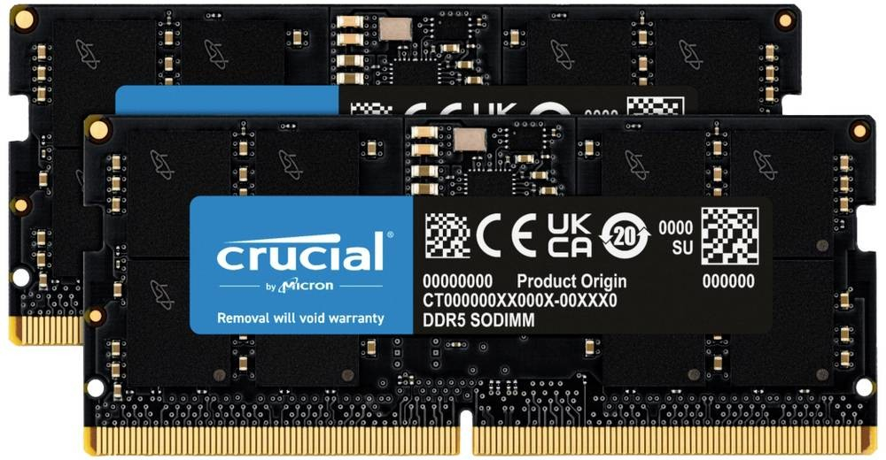 Crucial DDR5 32GB 5600MHz CL46 CT2K16G56C46S5