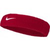 Čelenka Nike, SWOOSH HEADBAND červená,biela, UNI