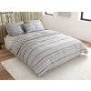Textilomanie Obliečky z Renforcé bavlny LINKY sivé 70x90 140x200