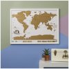 Nástenná stieracia mapa sveta Originál veľká