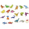 Viga drevené magnetky Dinosaurus 20 ks