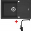 Sinks LINEA 780 XC Granblack + Elka čierná matná