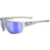 Uvex Sportstyle 230 - Smoke Matt/Mirror Blue one size
