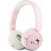 HelloKitty Bluetooth sluchátka s logem Hello Kitty růžová