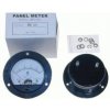 Panelový analógový AMPÉRMETER 20A okrúhly