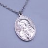 Krásny dámsky prívesok z chirurgickej ocele s retiazkou - madonka 70cm