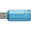 Verbatim USB flash disk, USB 2.0, 128GB, Store,N,Go PinStripe, modrý, 49461, pro archivaci dat