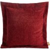 Eurofirany ová obliečka ELEGANT na vankúš, , bordová Zamat 50x50 cm