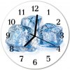 Nástenné sklenené hodiny Ľad fi 30 cm