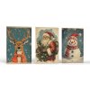 Čarovné Vianoce |Zvýhodnená sada 3 obrazov Rozmery obdĺžnik: 50x75