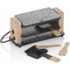 KELA Raclette/Stone Bedretto Granite black 2 osoby 27 × 11 × 13 cm (KL-16624)
