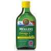 MOLLER´S Omega 3 RYBÍ OLEJ Citrónová príchuť z pečene tresiek 250 ml