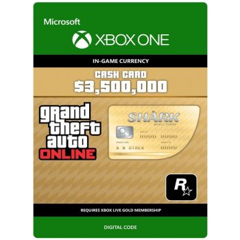 GTA 5 Online Whale Shark Cash Card 3,500,000$