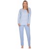 Dámske pyžamo 648 blue - REGINA světle modrá XL