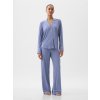 Modrá dámska pyžamová košeľa GAP modrá XS GAP 1200133410472
