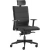 LD Seating Kancelářská židle LASER 695-SYS, s podhlavníkem, černá, skladová