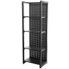 AHProfi Kovový regál s dierovanou doskou, 680 x 458 x 2000 mm - TJA680